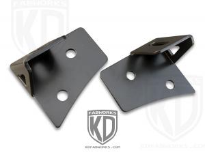 KD Fabworks 07-15 JK Lower A-Pillar Light Mounts (JK-0001)