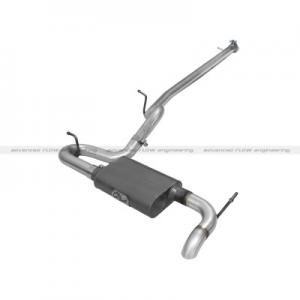 aFe Power Scorpion Exhaust System; 2-1/2 Cat-Back Aluminized Hi-Tuck (49-08042)