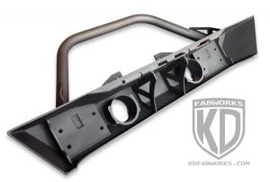 KD Fabworks 07+ JK Front Rock Crawler Bumper with Hoop (JK-F0716H)