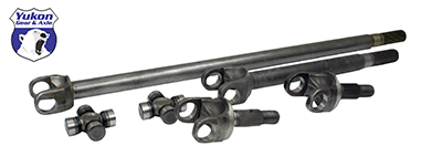 Yukon Gear 07-16 JK non-Rubicon 4340 Chrome-Moly Replacement Axle Kit for Dana 30 (YA W24164)