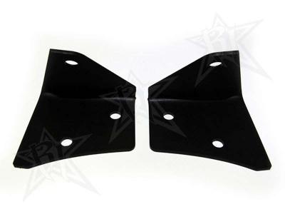 Rigid 2007-2015 Jeep JK A-Pillar Mount Kit (Dually, D2, DXL, &amp; R-46 Series Lights) (40139)