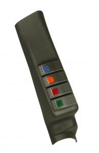 Daystar Jeep JK 07-10 Pillar Switch Pod (with switches included) (KJ71044BK)