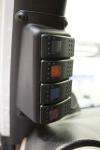 Daystar Jeep JK Wrangler 07-16 A-Pillar Switch Panel (KJ71056BK)