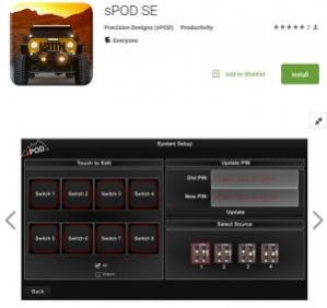 sPOD Remote Control Power Module-for 6 circuit Source System ONLY (RCPM)