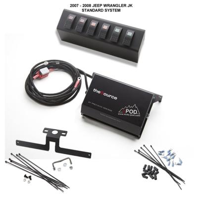 sPOD 07-08 JK 6 Switch sPOD &amp; Source System (600-07)
