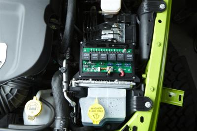 sPOD 07-08 JK model 6 Switch System with double LED light Contura rocker switches &amp; Source System (600-07LT-LED)